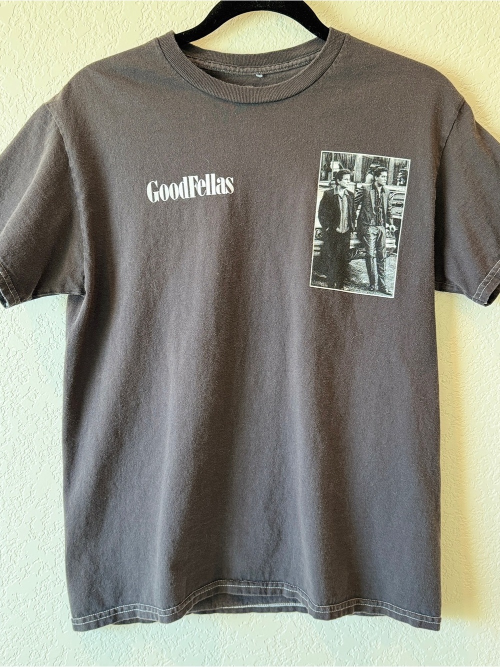GoodFellas Movie Graphic Short Sleeve T-Shirt - Charcoal